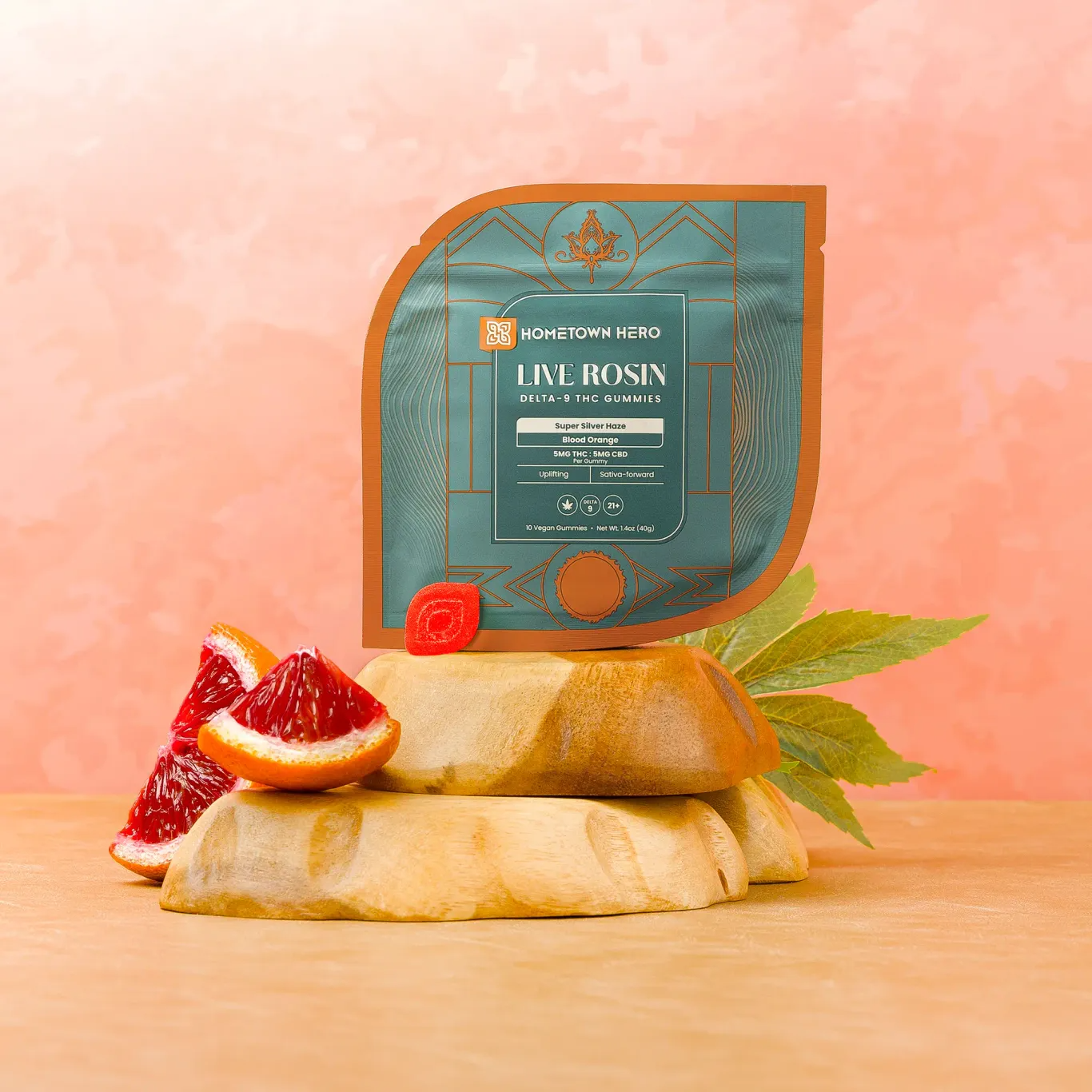 Super Silver Haze Live Rosin Gummies - 5mg THC