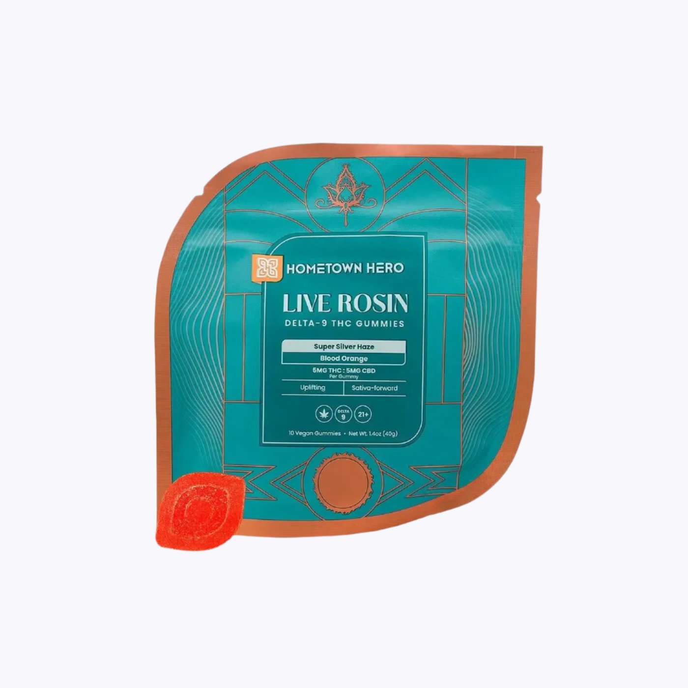 Super Silver Haze Live Rosin Gummies - 5mg THC