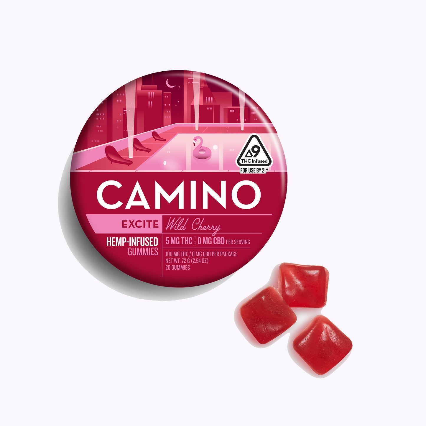Wild Cherry Excite - 5mg THC