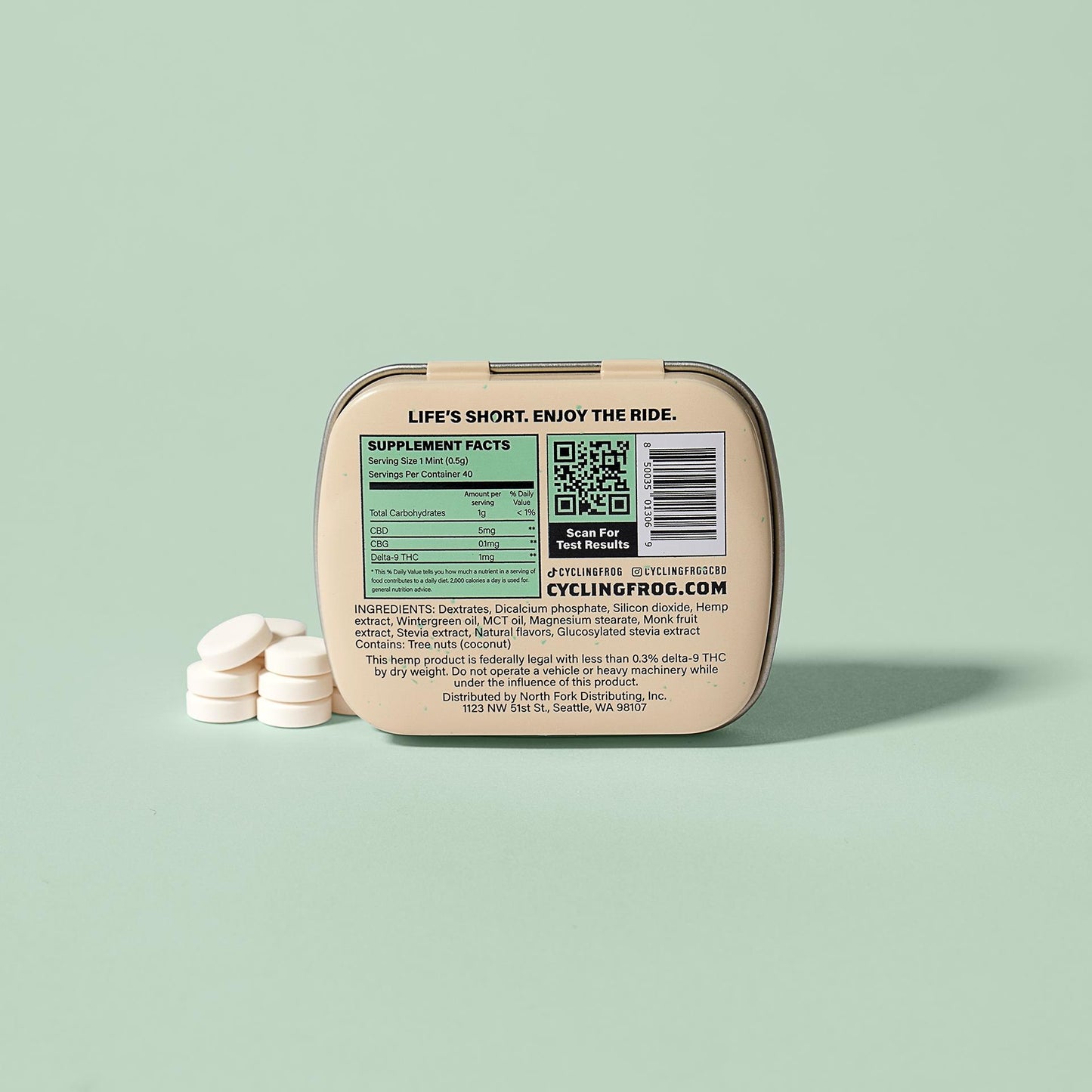 Wintergreen Mints - 1mg THC