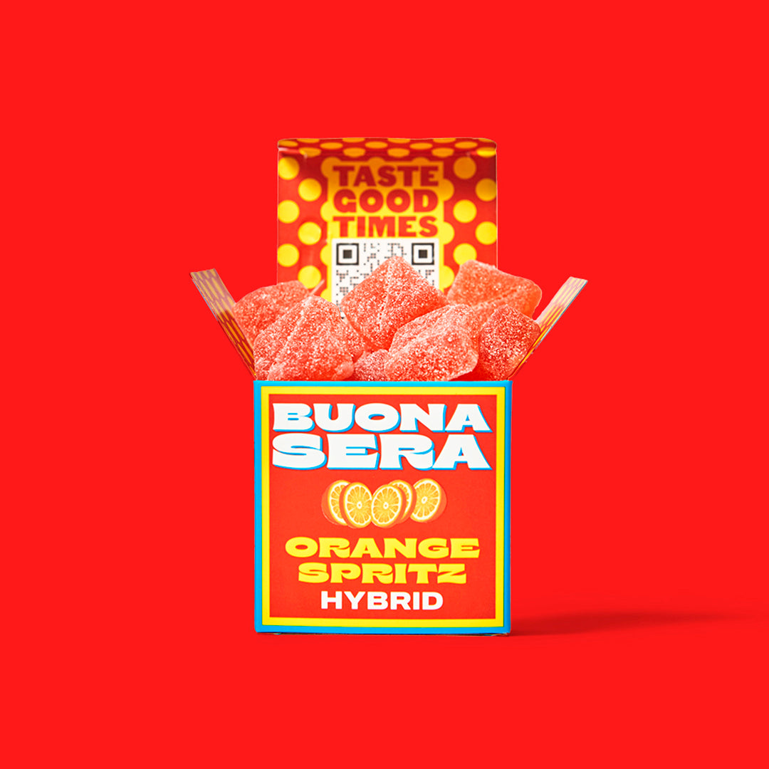 Orange Spritz Hybrid Hash Gummies - 10mg THC