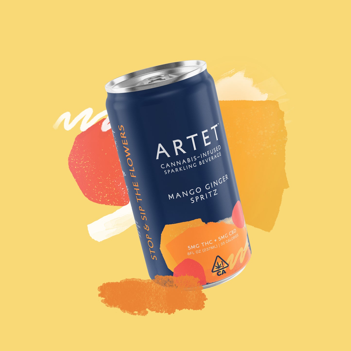 Mango Ginger Spritz 1:1 - 5mg THC and CBD