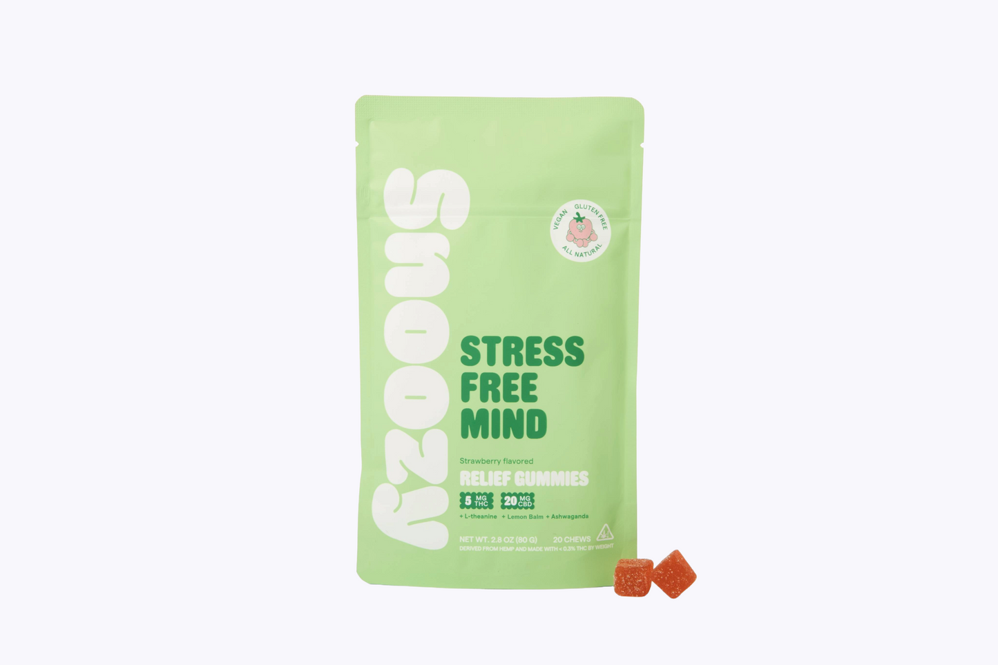 Relief Gummies - 5mg THC and 20mg CBD
