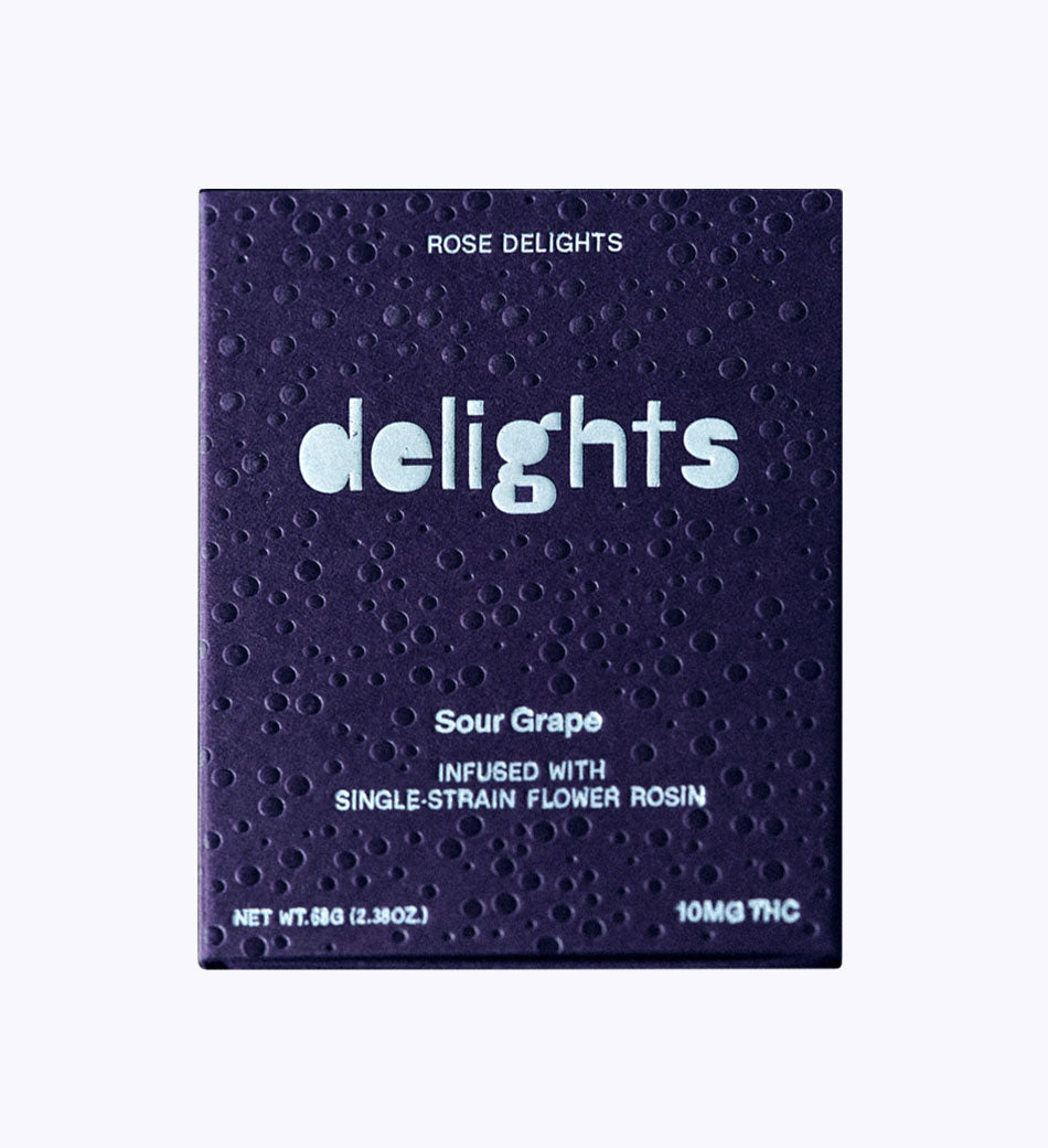 Sour Grape Delights - 10mg THC