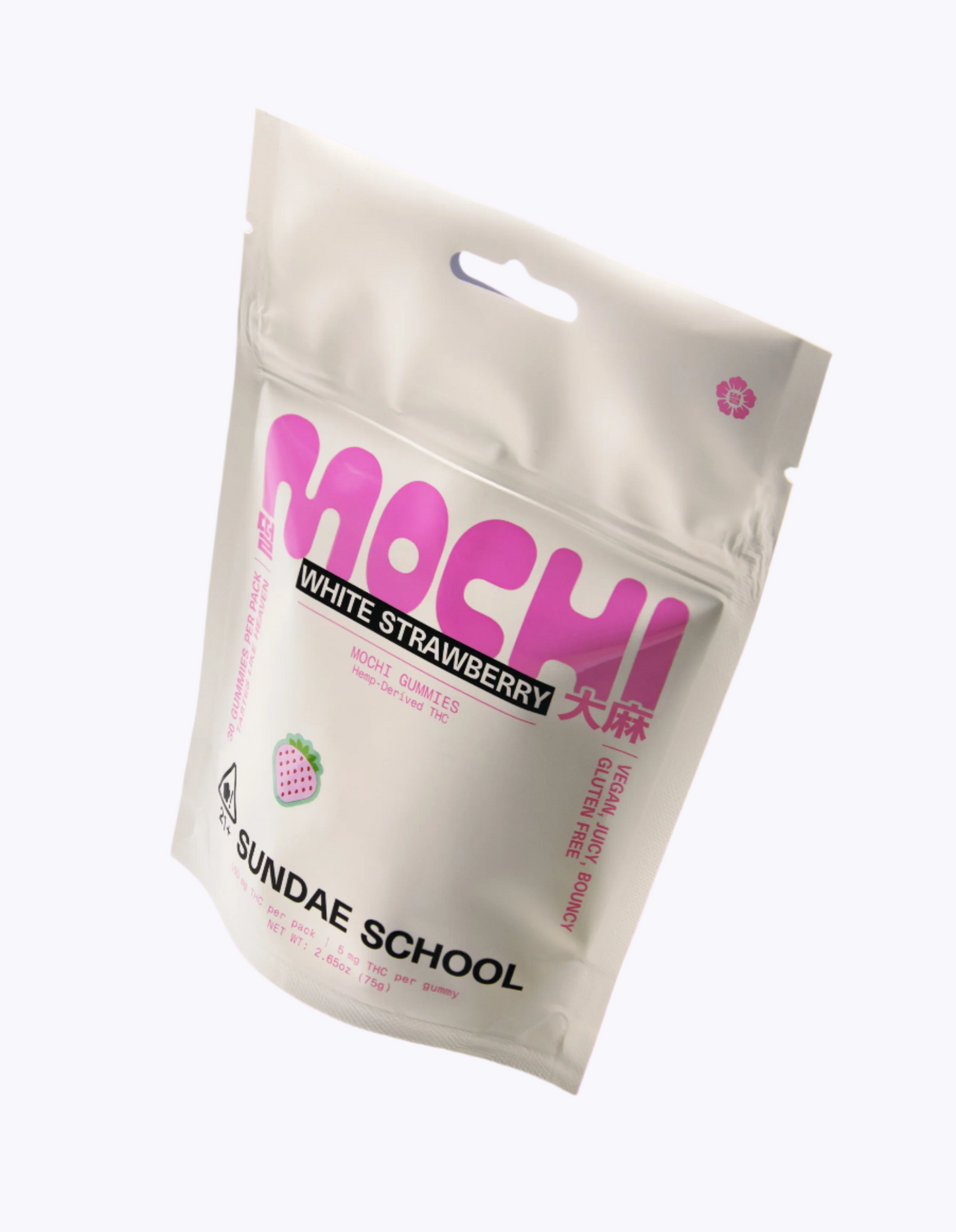 White Strawberry Mochi - 5mg THC