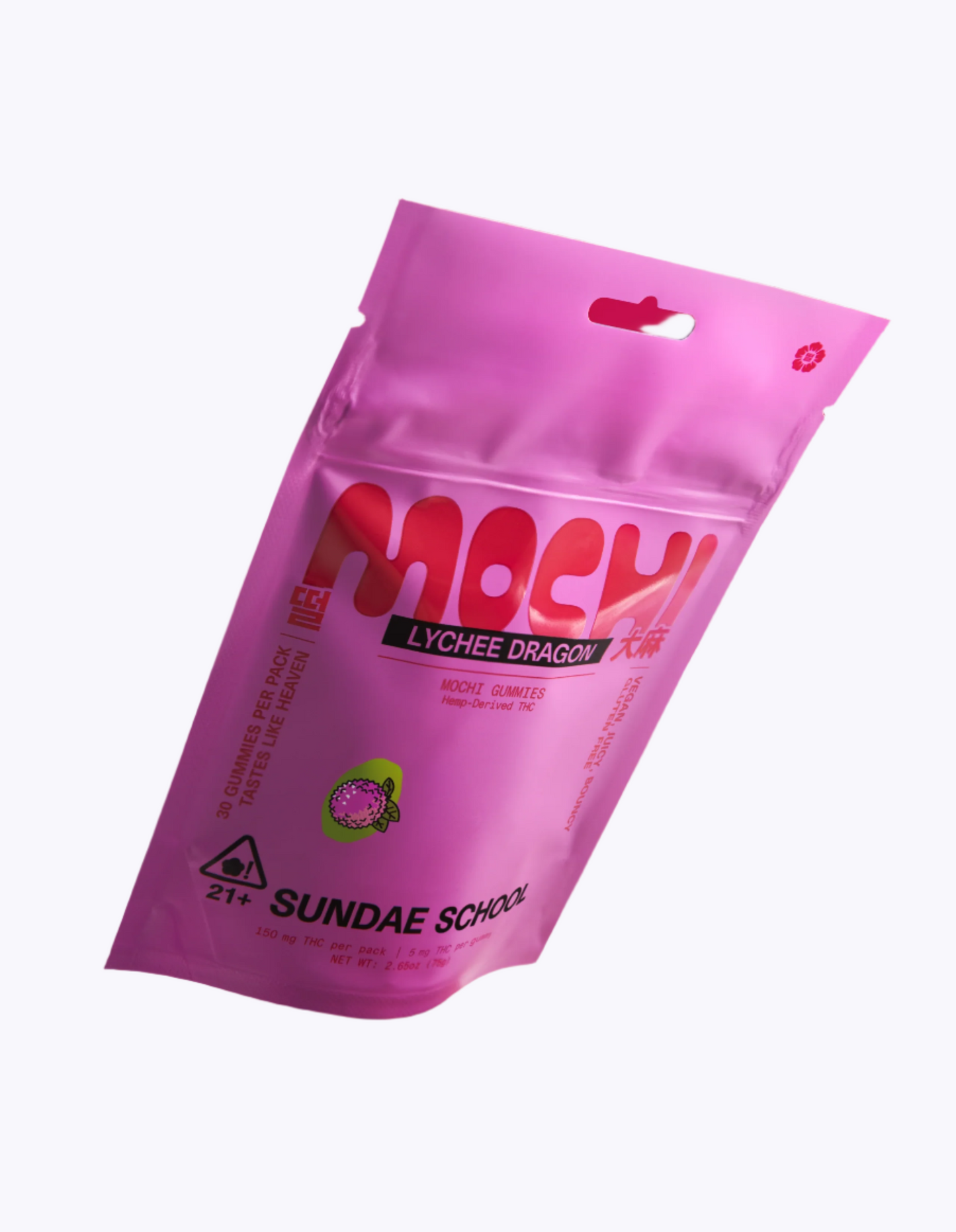 Lychee Dragon Mochi - 5mg THC