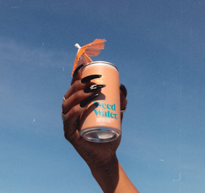 Peach Yuzu Deez Seltzer - 5mg THC and CBG