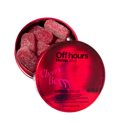 Offline Cherry Berry Gummies - 10mg THC and 4mg CBN