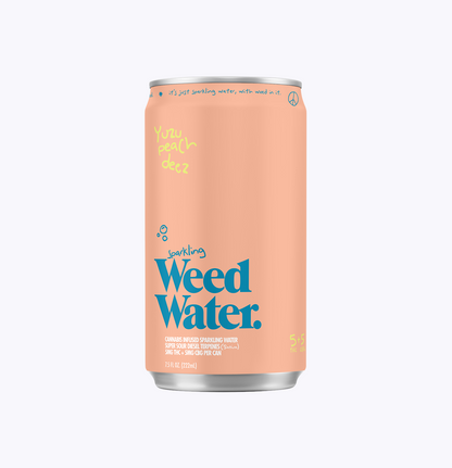 Peach Yuzu Deez Seltzer - 5mg THC and CBG