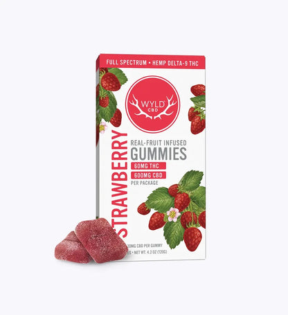 Strawberry Calm Gummies - 2mg THC