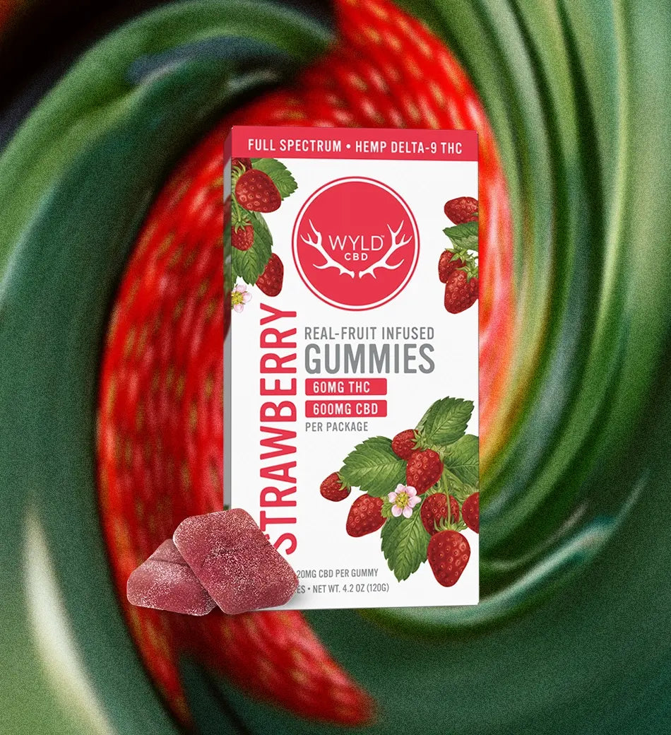 Strawberry Calm Gummies - 2mg THC