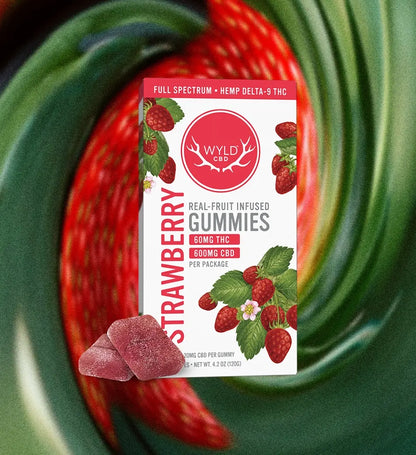 Strawberry Calm Gummies - 2mg THC