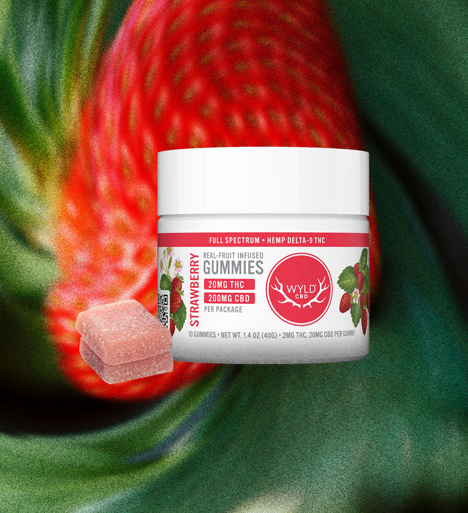 Strawberry Calm Gummies - 2mg THC