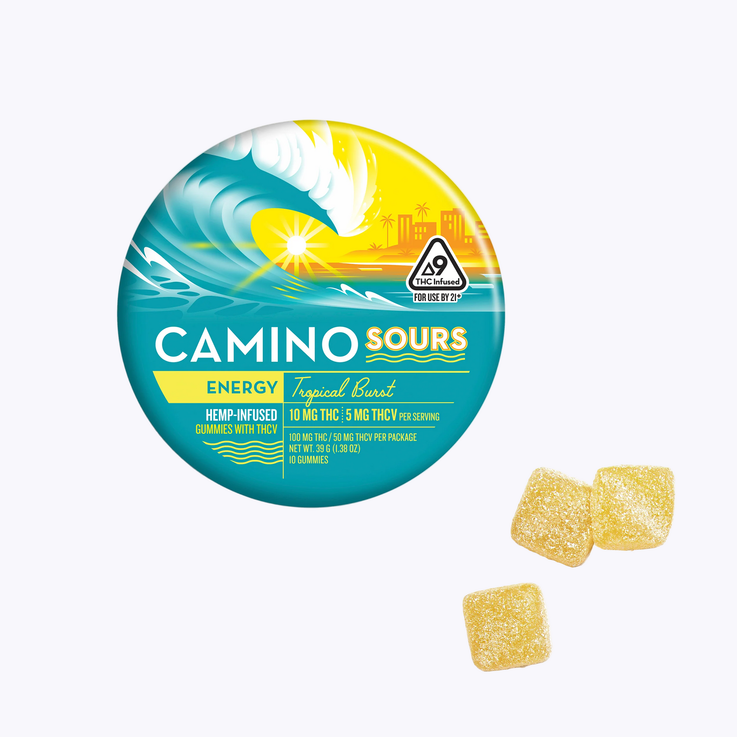 Tropical Burst Energy - 10mg THC + 5mg THCV